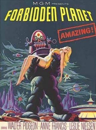 Forbidden Planet Poster Art