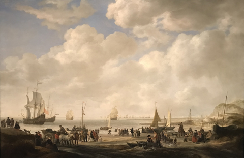 View of a Beach, 1646 Simon de Vlieger, 1600/01-1653