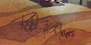 Robert Gray Hollister Peak Signature
