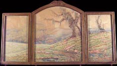 Grace Allison Griffith Meadow Oaks Triptych Midsized Thumbnail