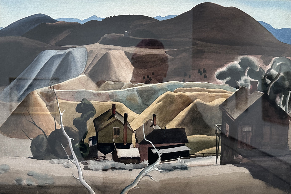 Millard Sheets, 1907-1989, The Hale and Norcross Mine, 1939