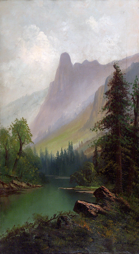 William Weaver Armstrong Sentinel Rock Yosemite