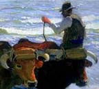 Arthur G Rider Bringing in the Boats Thumbnail