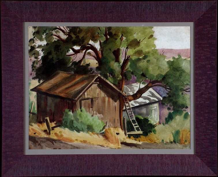 Ralph Baker Shed Ladder and Tree with Frame