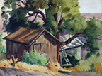 Ralph Baker Shed Ladder and Tree