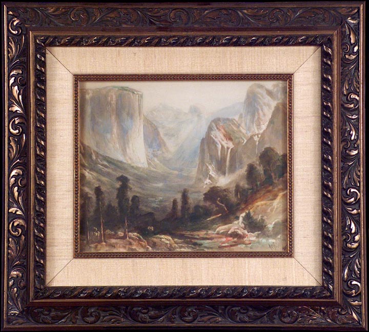 Harry Cassie Best Yosemite Valley 1915 with frame