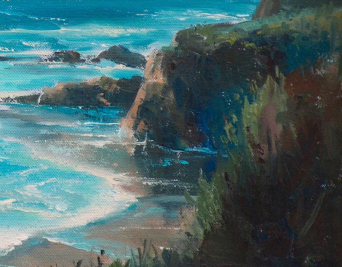 Bennett Bradbury Pacific Sunset Closeup