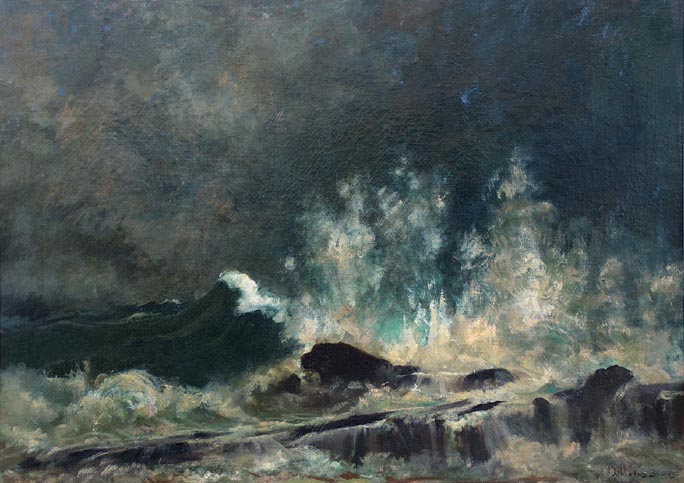 John Appleton Brown Crashing Waves