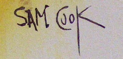 Sam Cook Red Caboose Signature