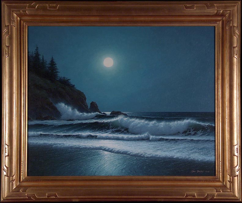 Dave Dalton Silver Light with Frame