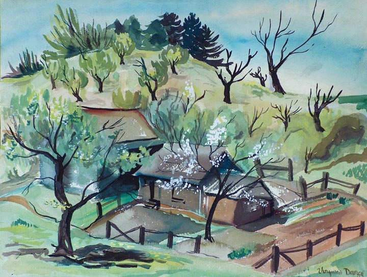 Virginia Chism Darce Spring Landscape 1944