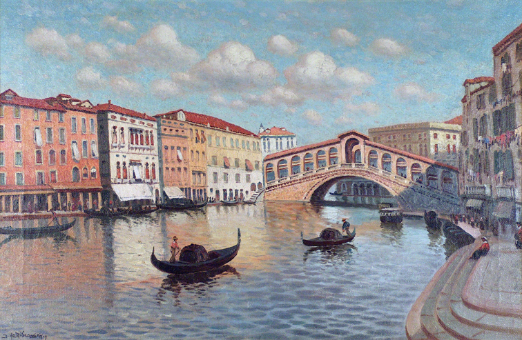 Richard Dey DeRibcowsky Rialto Bridge