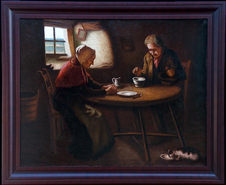 eRibcowsky_Richard_Dey_Supper_Time with frame