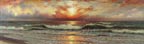 Richard Dey De Ribcowsky Sunset and Rolling Waves Thumbnail