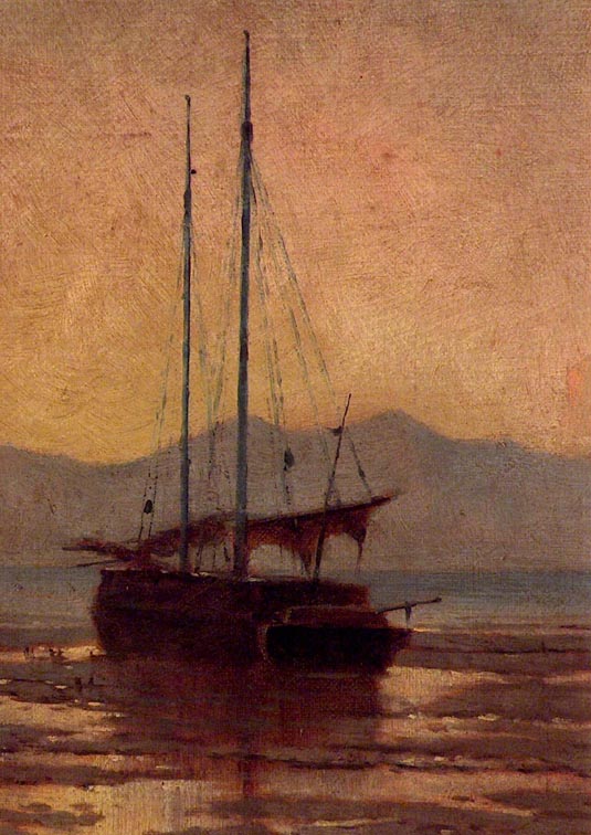 Edwin Deakin B Street Oakland Waterfront Closeup