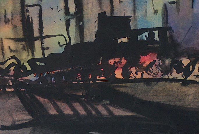 Phil Dike Urban Shore New York Harbor Closeup