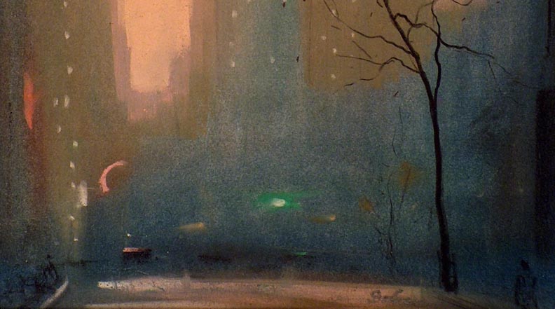 Leon Dolice Chrysler Building Closeup