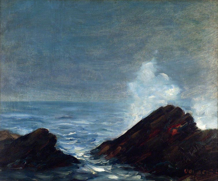 Leon Dolice Crashing Ocean