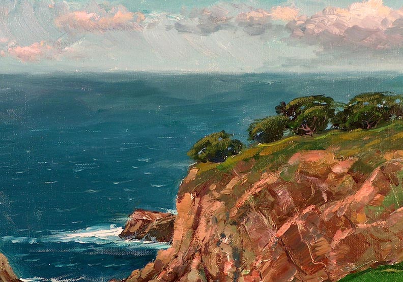 Alex Dzigurski II Fort Ross Coastline Closeup