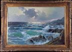 Alexander Dzigurski Crashing Waves Thumbnail