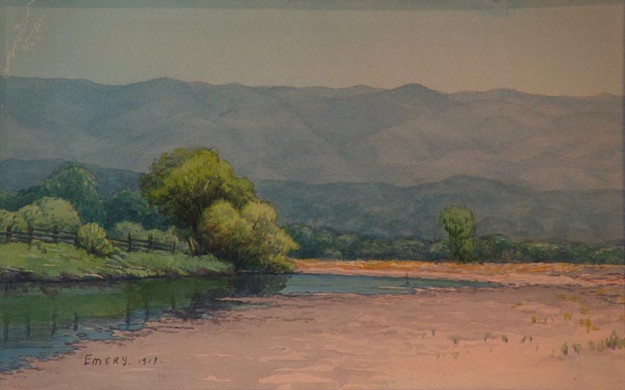 Bertha Luce Emery Ackerman Creek Ukiah California 1919