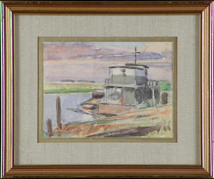Justin Faivre Estuary Docking with Frame