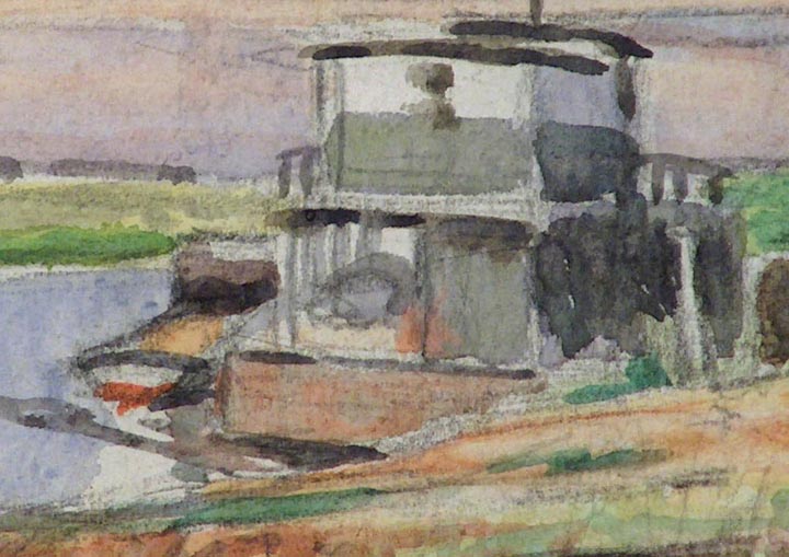 Justin Faivre Estuary Docking Closeup