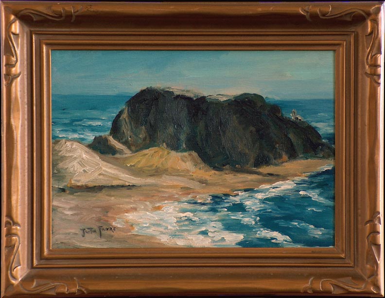 Justin Faivre Goat Rock with Frame