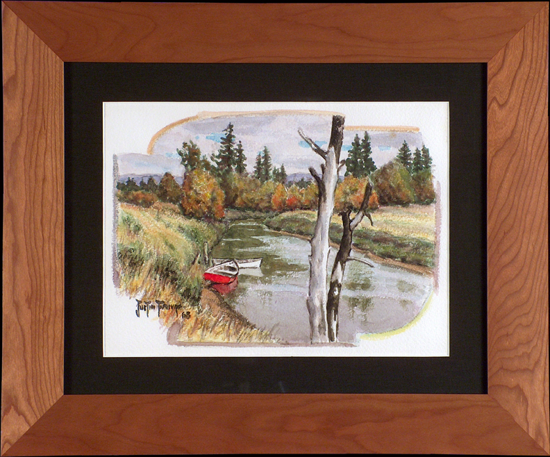 Justin Faivre Williamette Valley 1963 with Frame