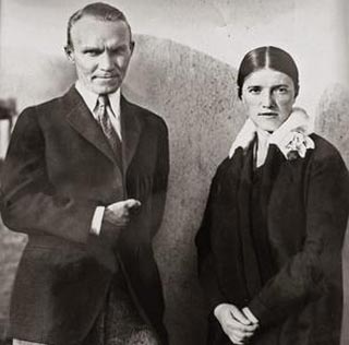 Nicolai and Alexandra Fechin in Taos, 1928