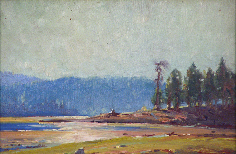Victor Clyde Forsythe River Reflection