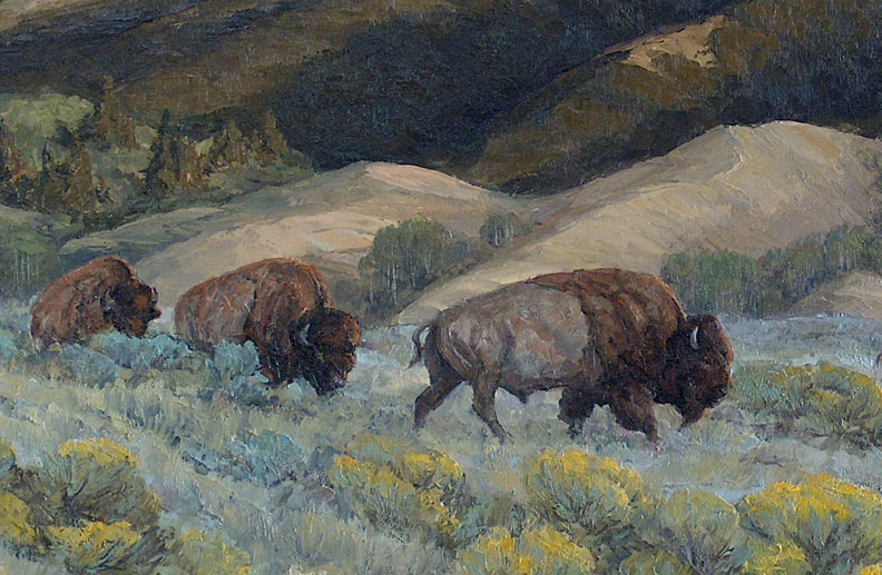 Bill Freeman Summer Range Closeup