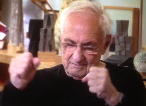 Frank Gehry fists up to meet the challenge of the Philadelphia Museum of Art
