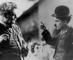Charlie Chaplin and Granville Redmond