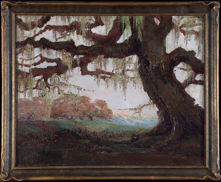Grace Allison Griffith Mossy Oak and Pasture with Frame