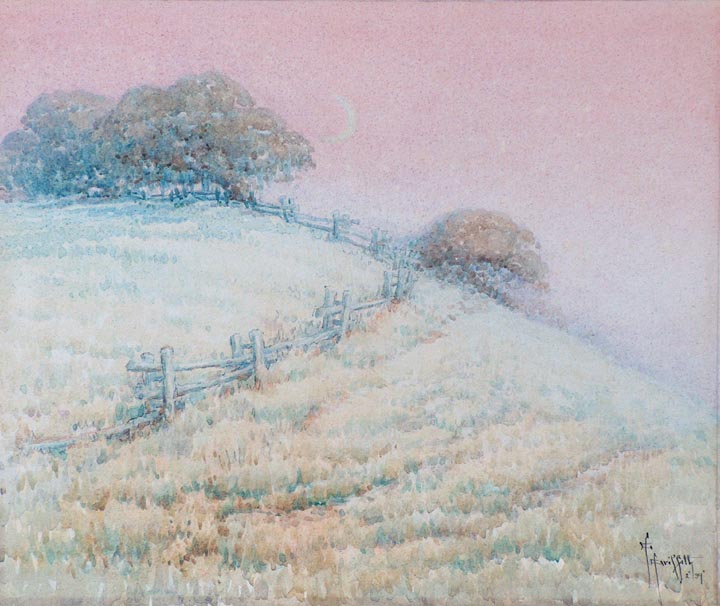 Grace Allison Griffith Landscape at Twilight
