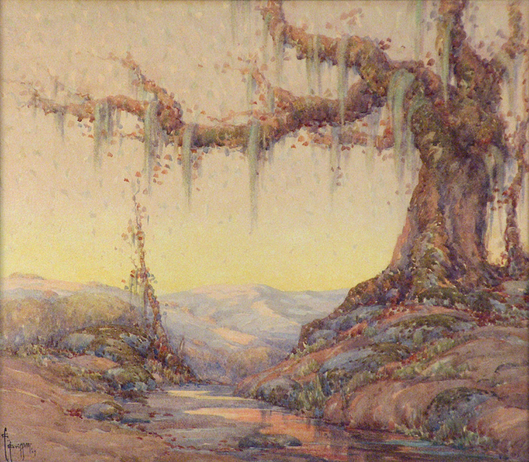 Grace Allison Griffith Oak and Stream