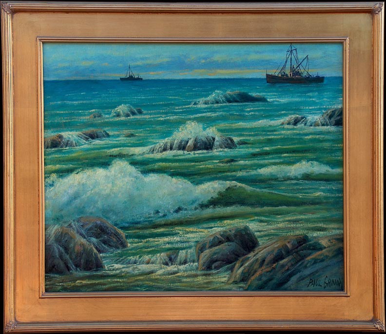 Paul Grimm Eterna Pacific 1968 with frame