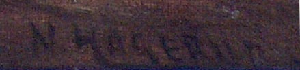 Nels Hagerup Beached Schooner Signature