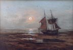 Nels Hagerup Beached Schooner Thumbnail