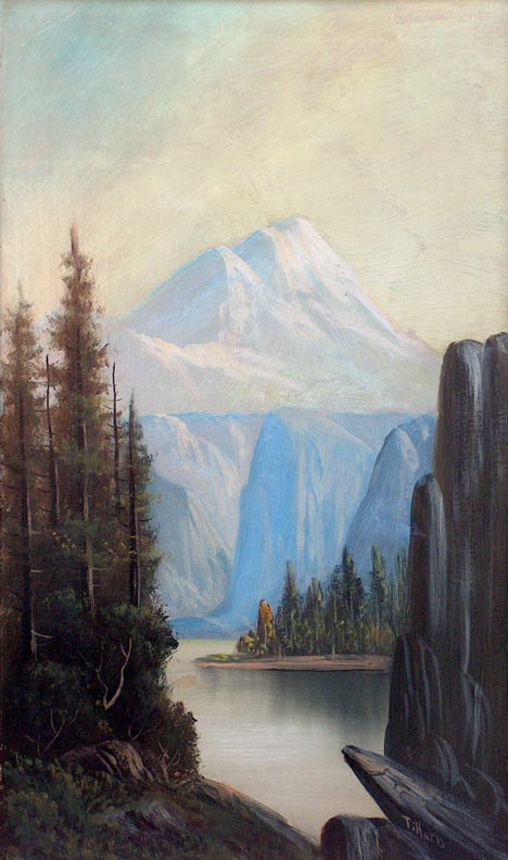 T Haris Sunset on Mt Jefferson Oregon
