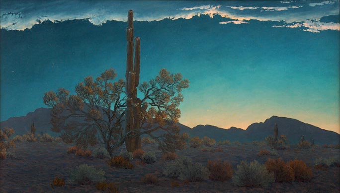 John W Hilton La Mananita Desert