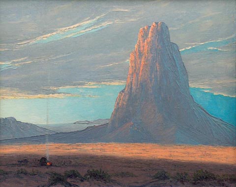 John W. Hilton Monument