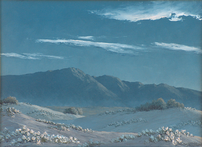 John W Hilton Moonlight in the Dunes
