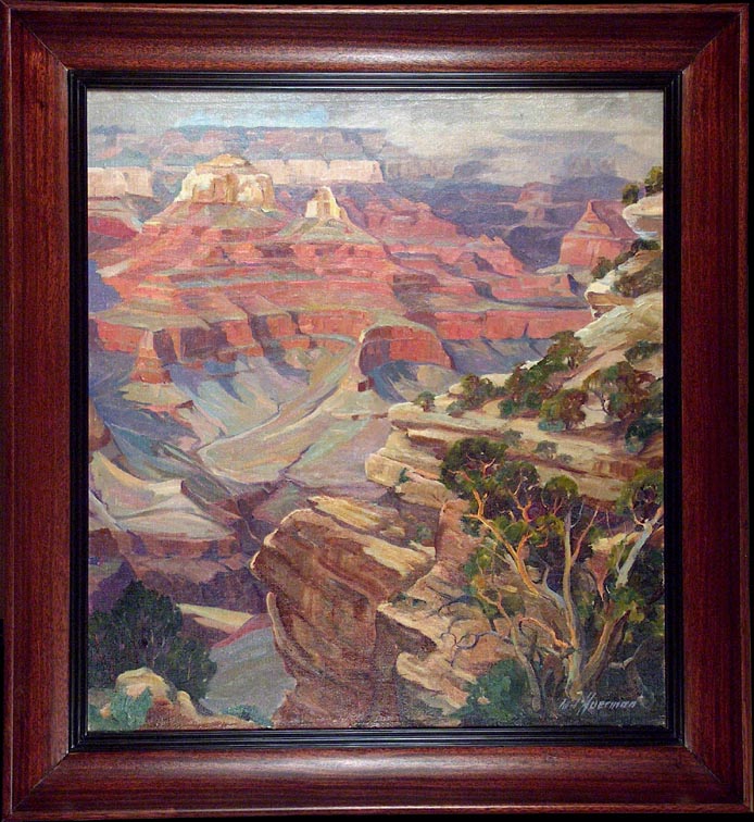 Carl Hoerman Gods of the Deep with Frame