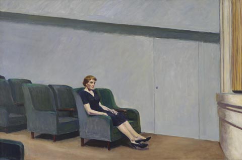 Edward Hopper Intermission 1963 480