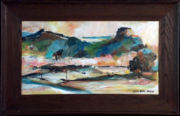 Thelma Speed Houston Hillside Park with Frame