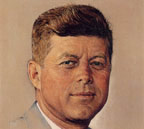 John F Kennedy Portrait Norman Rockwell Thumbnail