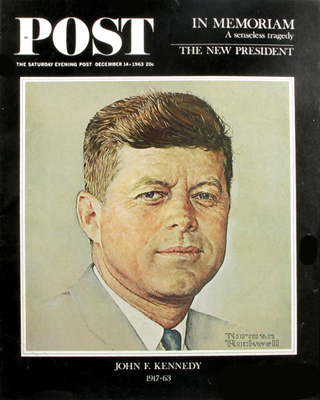 Jack Kennedy In Memoriam Cover Saturday Evening Post Dec 14, 1963