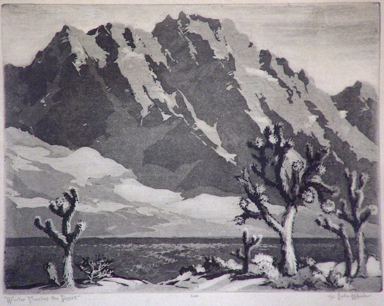 Orpha Klinker Winter Touches the Desert